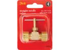 Do it Low Lead Do it Straight Needle Valve 3/8 In. Tube X 3/8 In. Tube