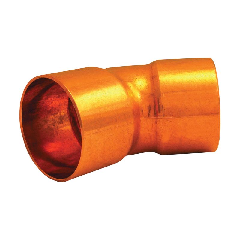 Elkhart Products 31128 Pipe Elbow, 1-1/4 in, Sweat, 45 deg Angle, Copper