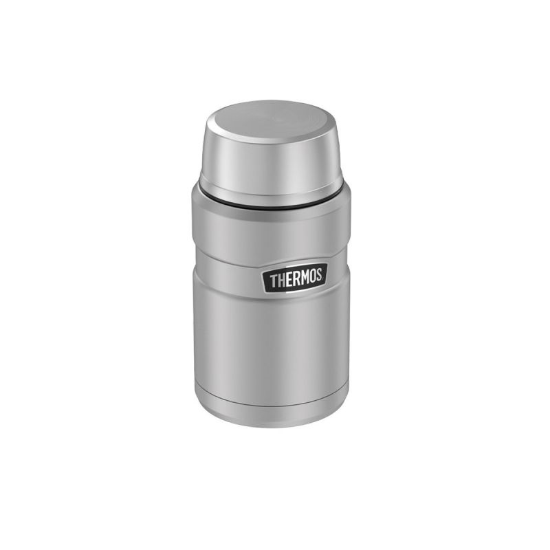 New THERMOS Stainless King S/Steel Vacuum Insulated Food Jar 470ml