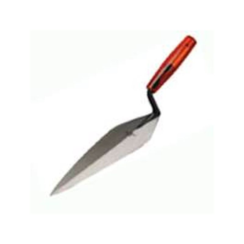 Marshalltown 33P11.5 Brick Trowel, 11-1/2 in L Blade, 5 in W Blade, Steel Blade, Plastic Handle 11-1/2 In