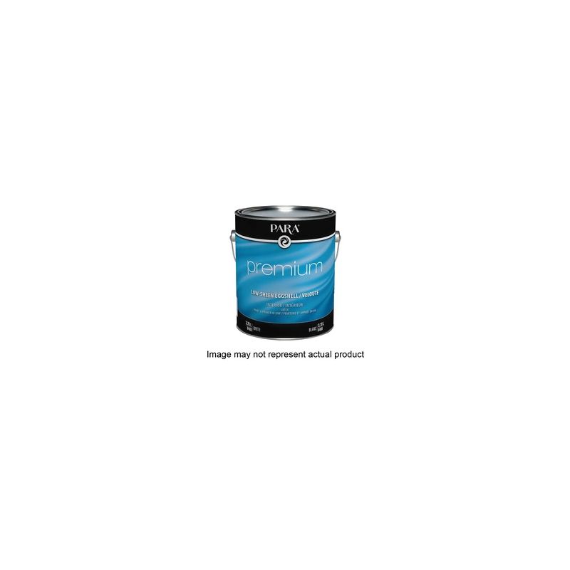 Para Premium Series 9404-16 Interior Paint, Solvent, Water, Eggshell, Pastel, 1 gal, 420 to 480 sq-ft Coverage Area Pastel