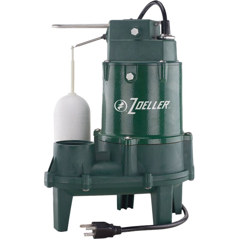 Zoeller Pro Cast Iron Sewage Ejector Pump