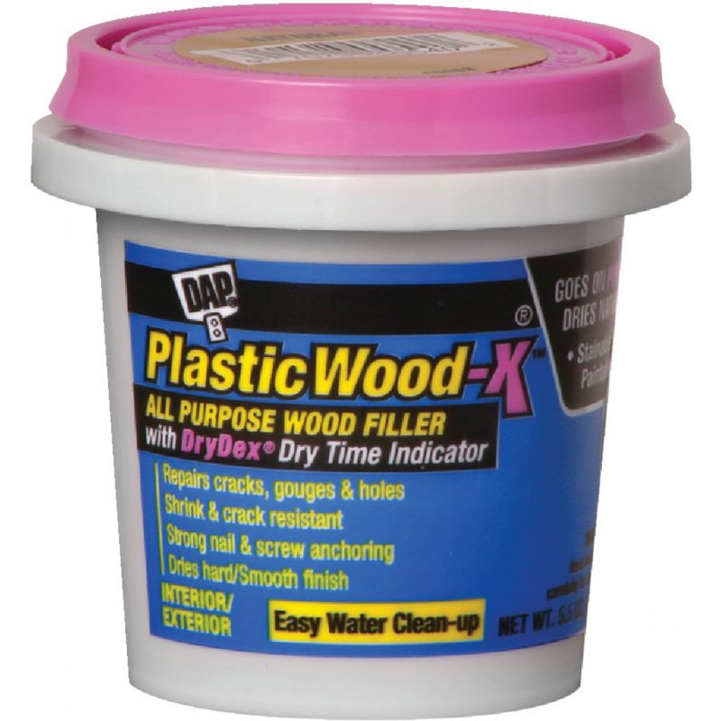 Dap Plastic Wood-X All Purpose Wood Filler Natural, 5.5 Oz.