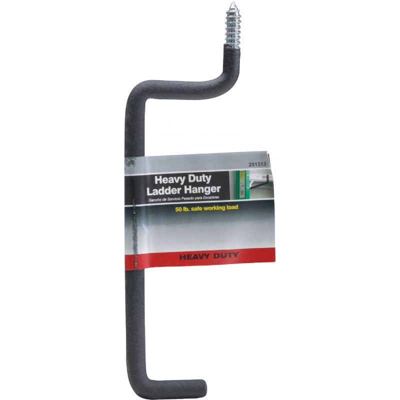 Heavy-Duty Screw-In Ladder Hanger Black