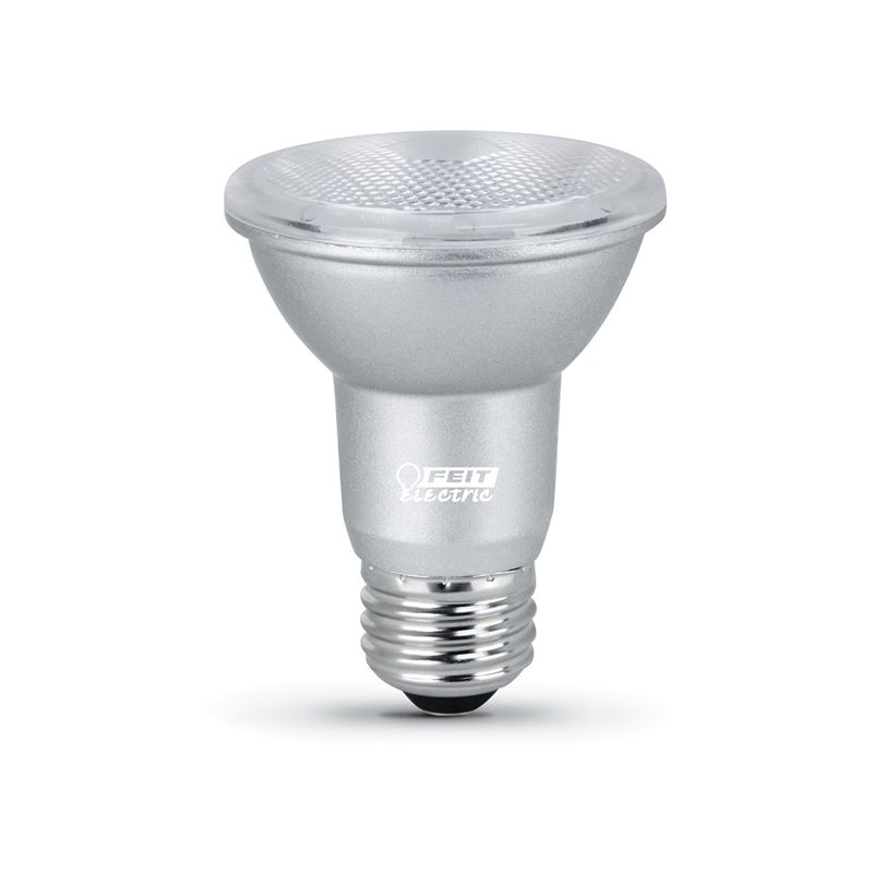 Feit Electric PAR20DM/930CA/2 LED Lamp, Flood/Spotlight, PAR20 Lamp, 50 W Equivalent, E26 Lamp Base, Dimmable