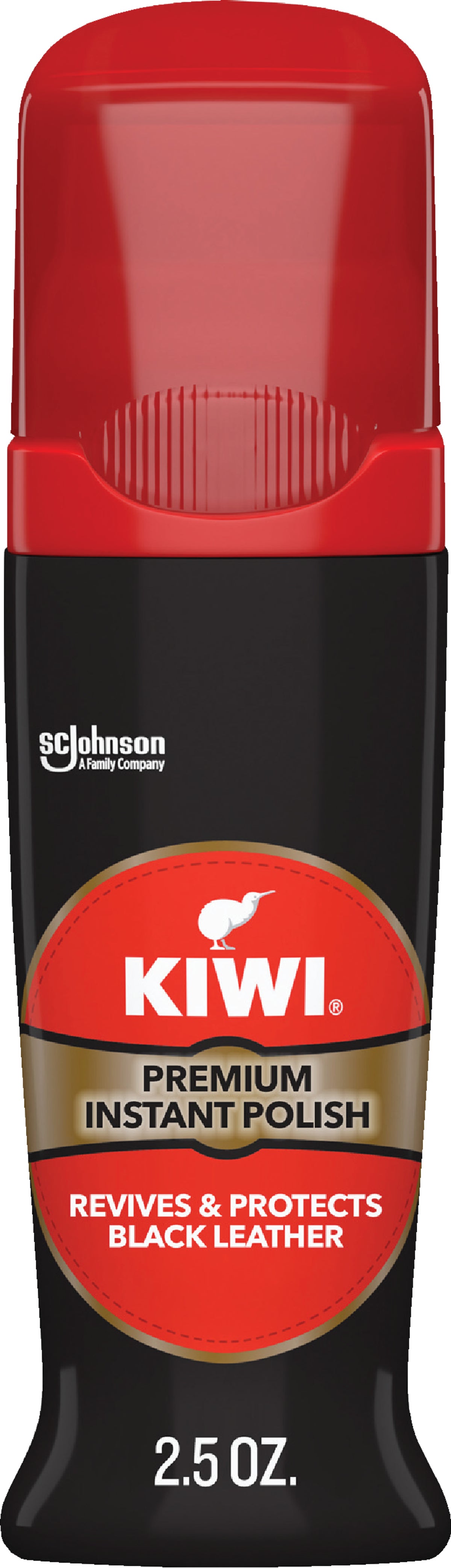 Kiwi Dye Black Leather, 2.5 OZ (Pack of 3)