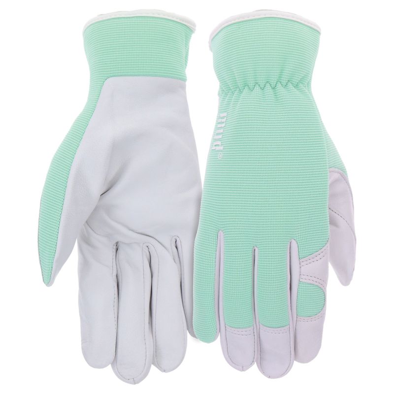 Mud MD72001MT-W-ML Gloves, Women&#039;s, M/L, Spandex Back, Mint M/L, Mint