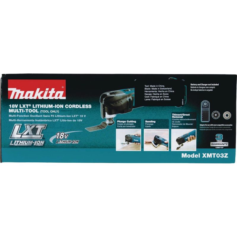 Makita 18V LXT Lithium-Ion Cordless Oscillating Tool - Bare Tool