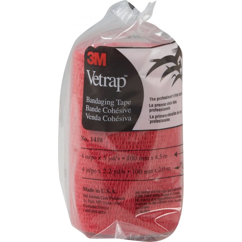 3M Vetrap Bandaging Tape Red