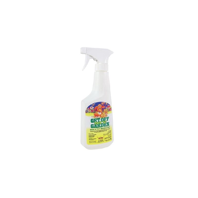 Get Off My Garden 30111 Cat and Dog Repellant, 4 in L Light Yellow