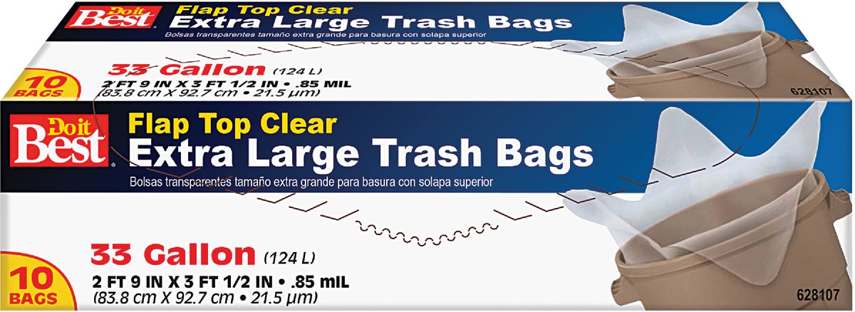 Buy Do it Best Extra Large Trash Bag 33 Gal., Clear
