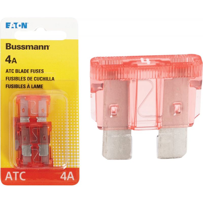 Bussmann ATC Blade Automotive Fuse Pink, 4A