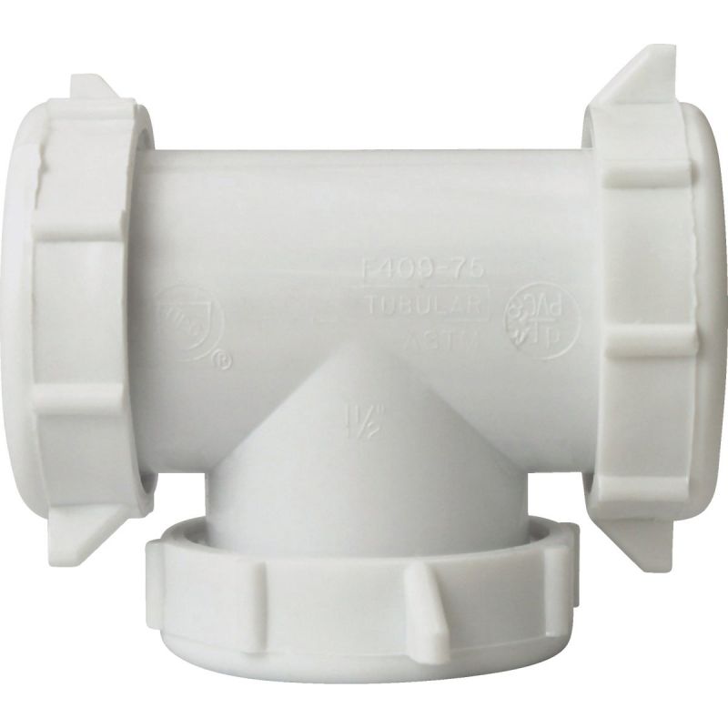 Do it Plastic 3-Way Slip-Joint Tee 1-1/2 In. Or 1-1/4 In.