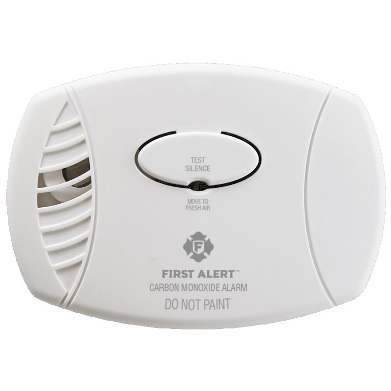First Alert 1039741 Carbon Monoxide Alarm, 85 dB, Alarm: Audible, Electrochemical Sensor
