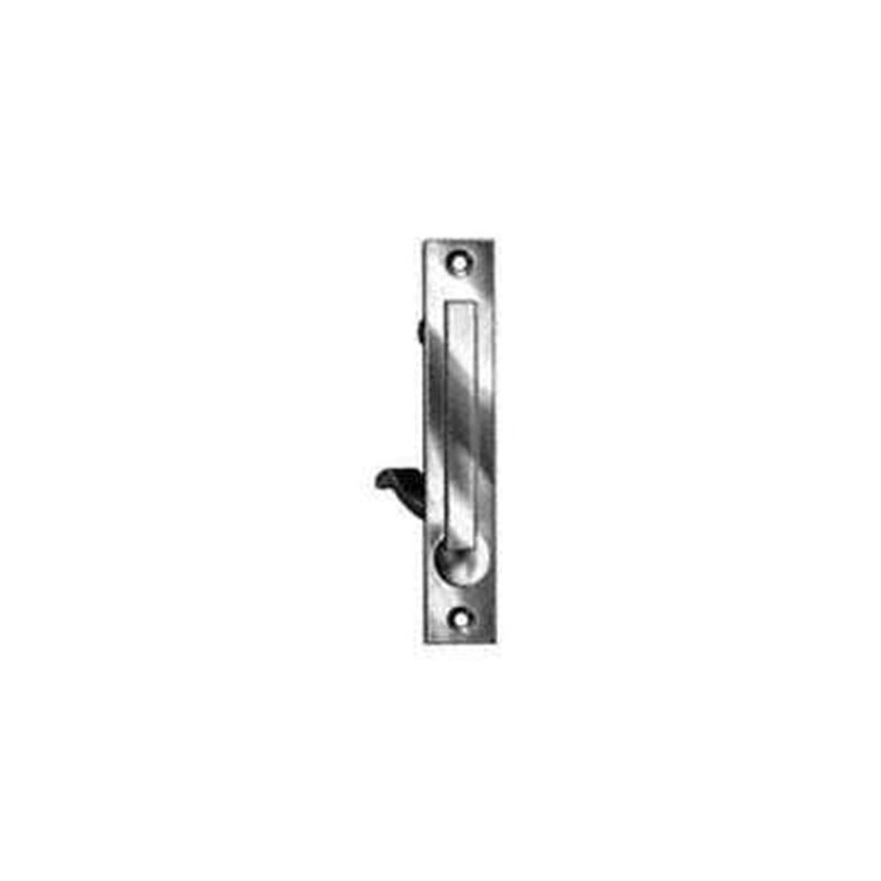 Schlage 230B3 Pocket Door Pull, 1-5/8 in W, 3-7/8 in H, Solid Brass, Brass
