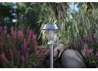 Moonrays Stainless Steel Solar Path Light Stainless Steel (Pack of 9)