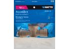Watts Quick Connect Straight Stop Push Valve 1/2&quot; CTS X 1/2&quot; QC