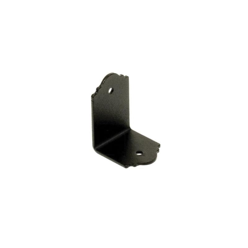 Simpson Strong-Tie Mission APA21 90 deg Angle, 1-1/2 in W, 2 in D, 1-3/8 in H, Steel, Black, Powder-Coated Black (Pack of 90)