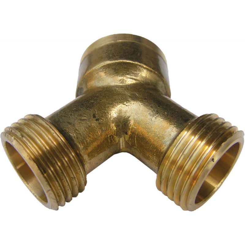 Lasco Brass Wye Hose Connector