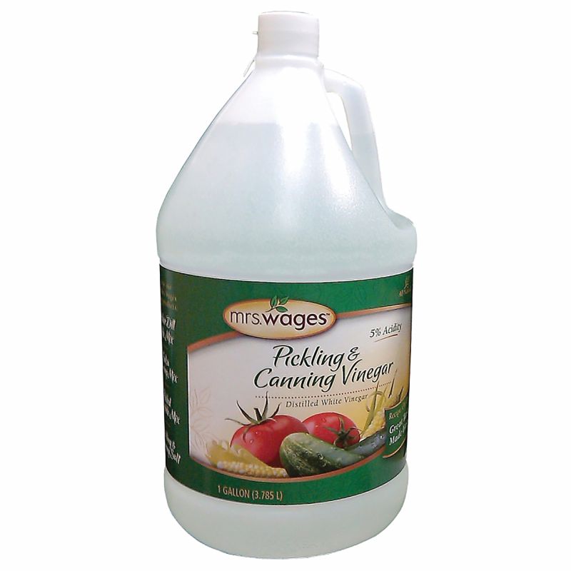 Mrs. Wages W654-B3425 Pickling and Canning Vinegar, 1 gal White