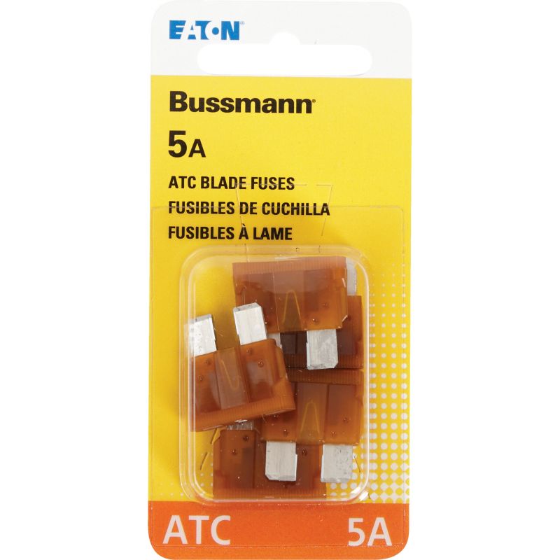 Bussmann ATC Blade Automotive Fuse Tan, 5