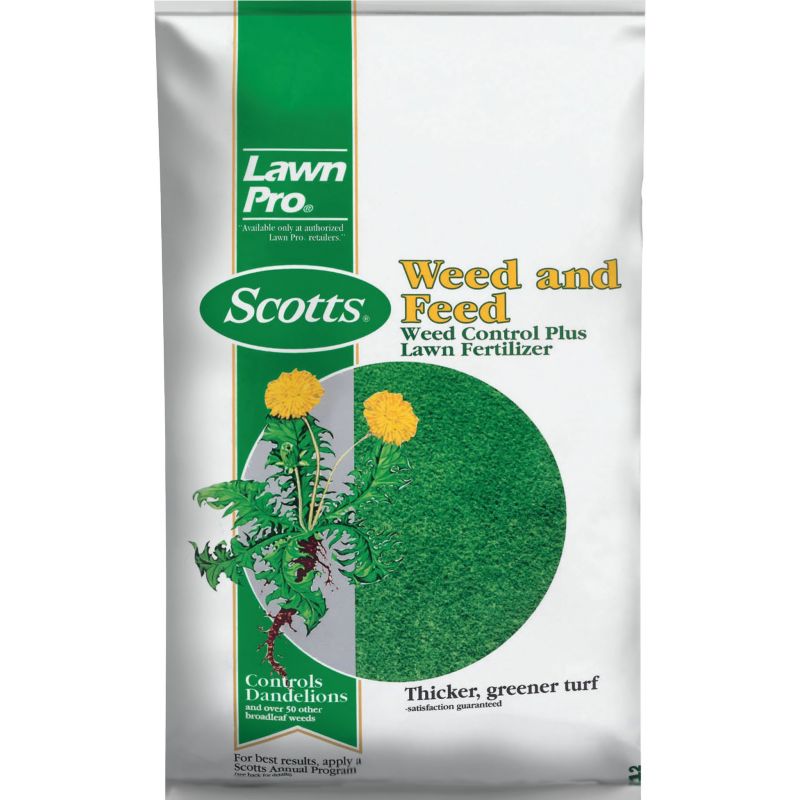 Scotts Lawn Pro Weed &amp; Feed Lawn Fertilizer with Weed Killer