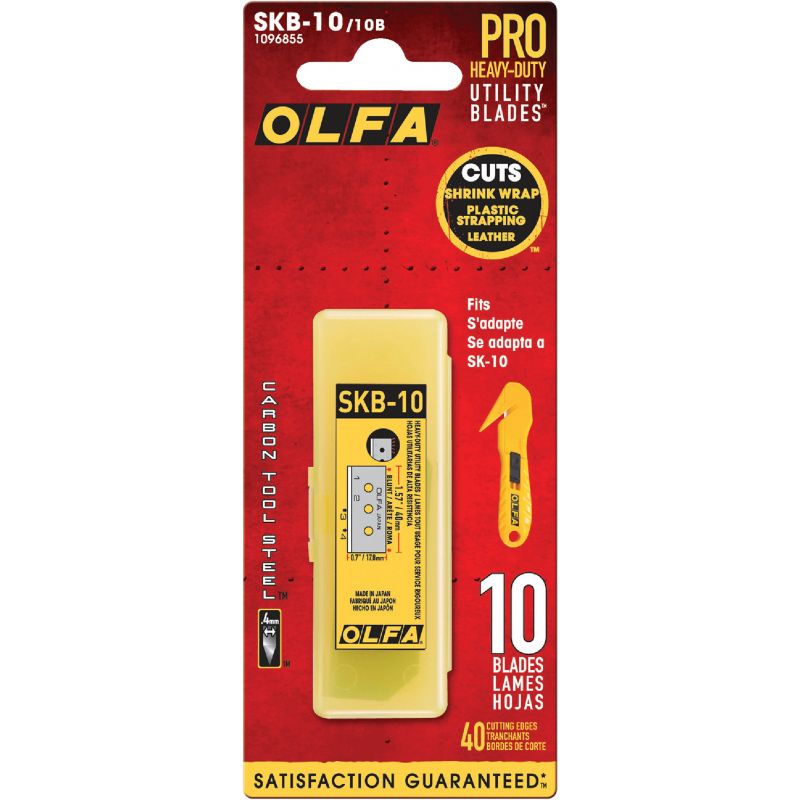 Olfa Single-Edge Utility Knife Blade 1-9/16 In.