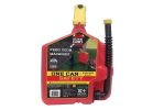 SUREcan SUR2SFG2 Safety Can, 2.2 gal Capacity, HDPE, Red 2.2 Gal, Red