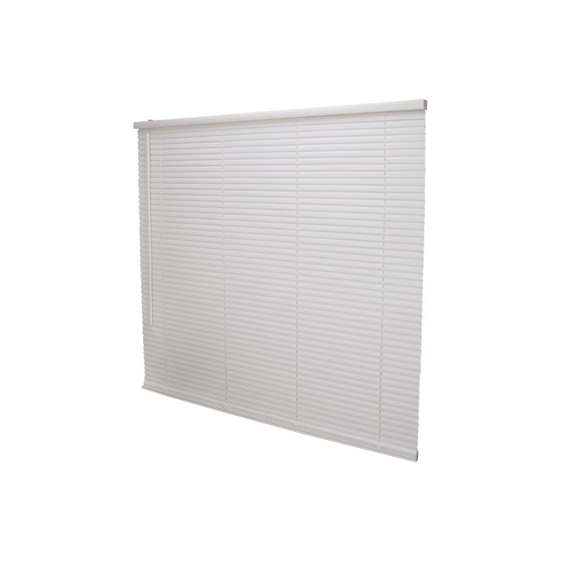 Simple Spaces PVCMB-13A Blind, 64 in L, 43 in W, Vinyl, White White