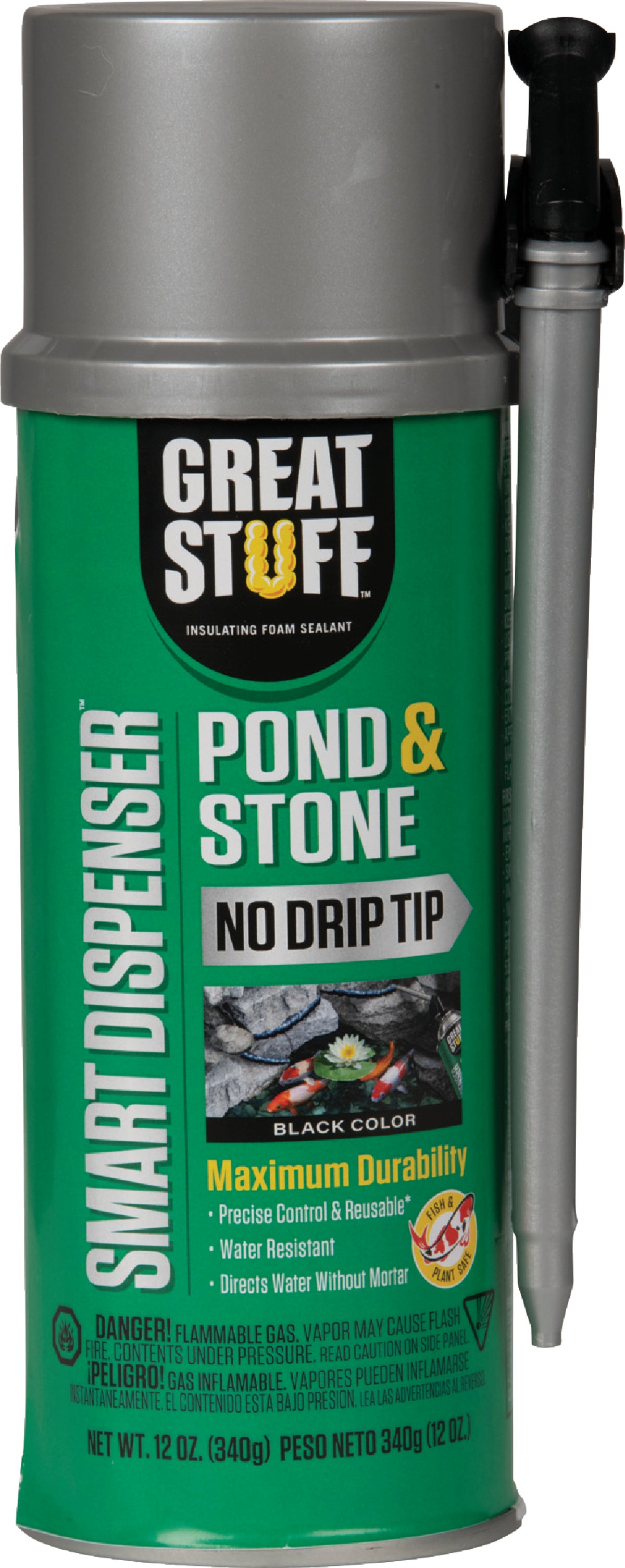 GREAT STUFF Pond and Stone 12 oz Straw Indoor/Outdoor Spray Foam