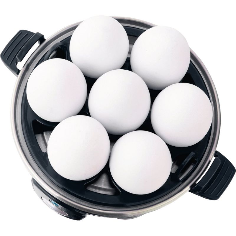 Rise by Dash Egg Cooker 7 Eggs, Black