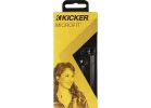 Kicker Microfit Earbuds 8mm, Black