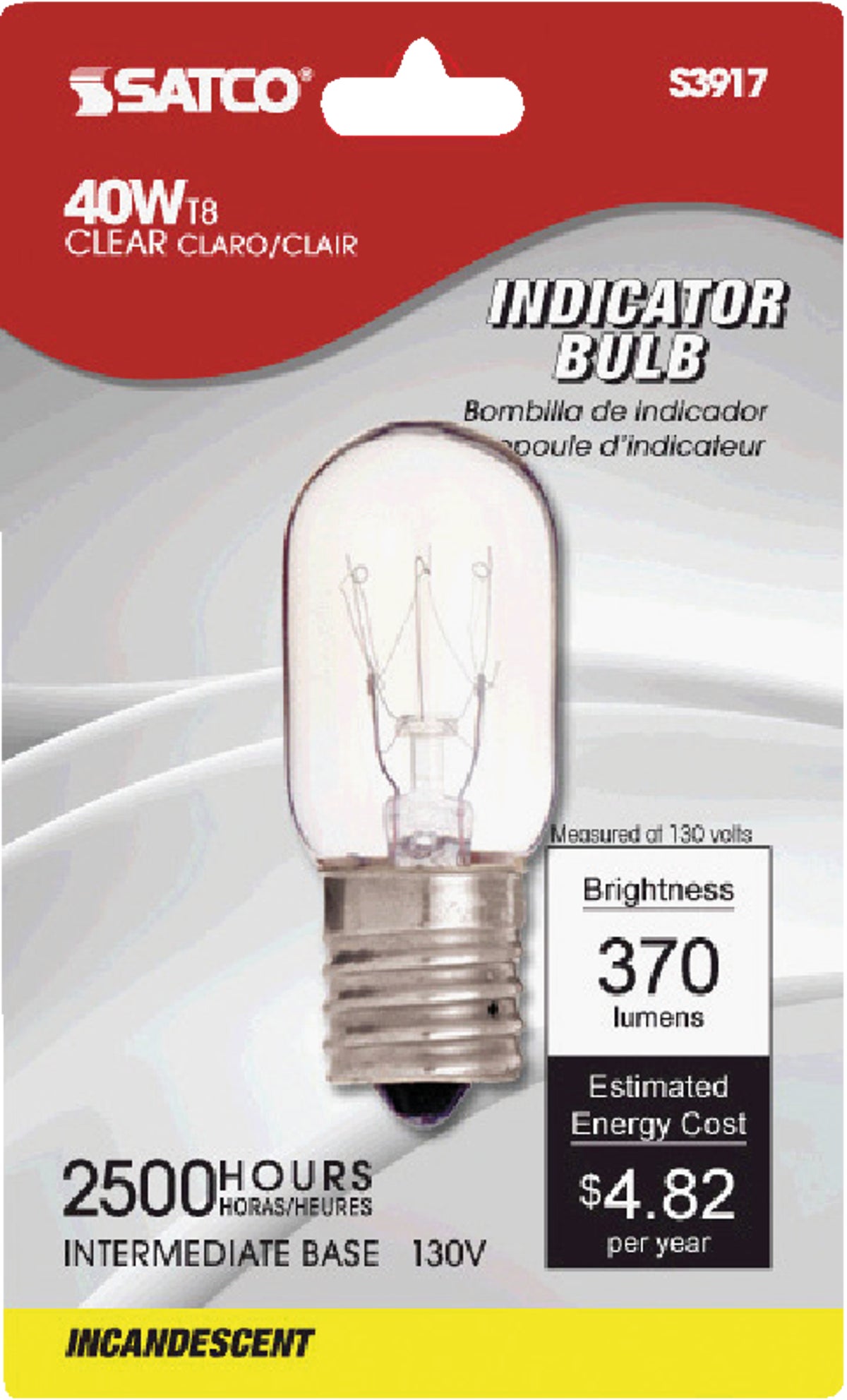 Westinghouse Lighting Corp 15-watt T7 Clear Tubular Bulb