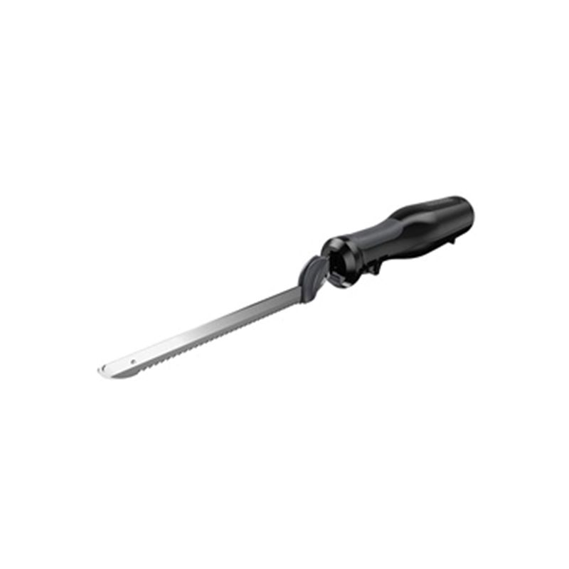 Black+Decker EK500BC Electric Knife, 9 in L Blade, Stainless Steel Blade, Black Handle 9 In