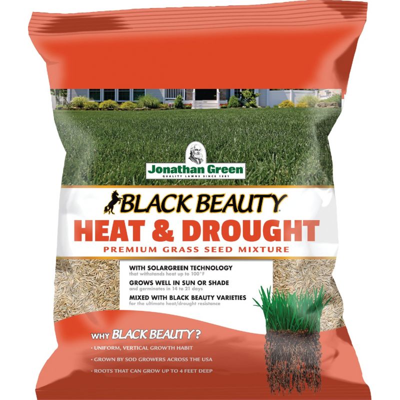 Jonathan Green Black Beauty Heat &amp; Drought Resistant Grass Seed Mix