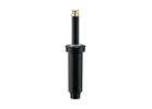 Orbit 54222 Spring Loaded Sprinkler with Twin-Spray Brass Nozzle, 1/2 in Connection, Half-Circle, Brass Black