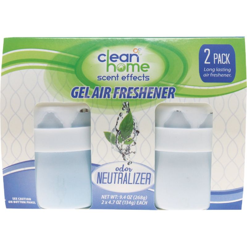Clean Home Gel Air Freshener 4.7 Oz. (Pack of 12)