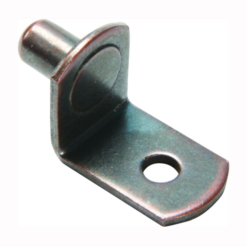 Knape &amp; Vogt 346-WAL Shelf Support Pin, Steel, Walnut Walnut