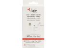 Fuse 2-In-1 Micro USB Charging &amp; Sync Cable White