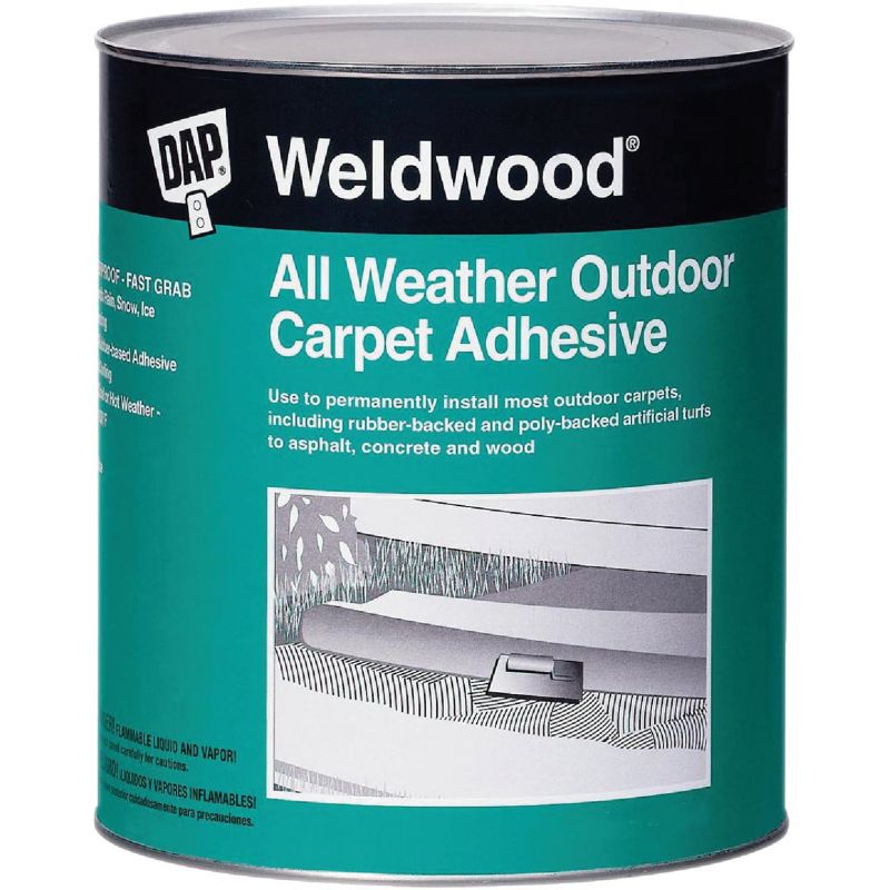 All Weather Outdoor Carpet Adhesive Qt.