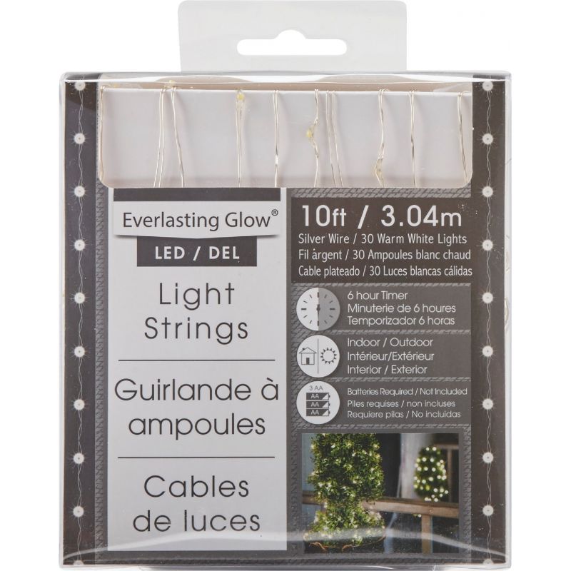 Everlasting Glow Micro LED Outdoor Battery Operated Light Set (Pack of 6)