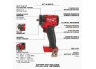 Milwaukee M18 FUEL Lithium-Ion Brushless Compact Cordless Impact Wrench - Tool Only