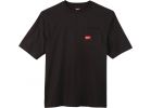 Milwaukee Heavy-Duty Pocket T-Shirt XL, Black