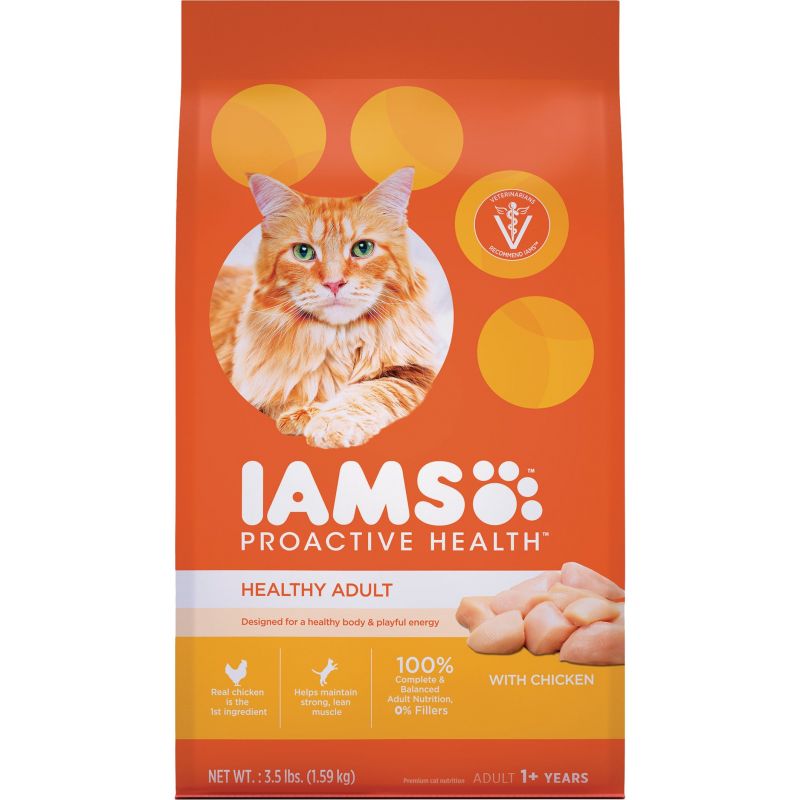 Iams Proactive Health Adult Dry Cat Food 3.5 Lb.