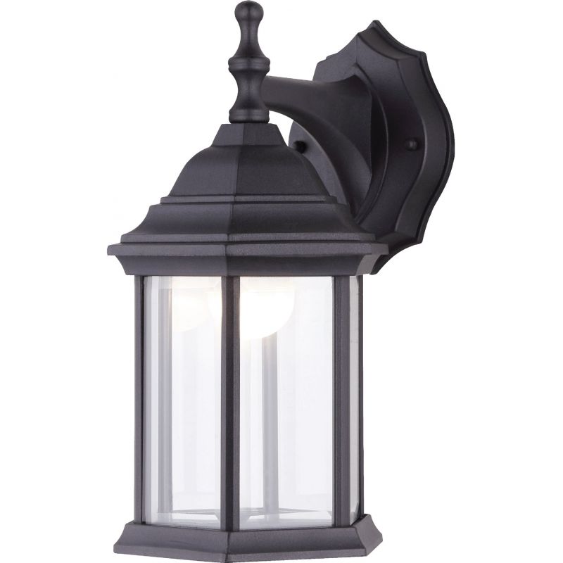 Canarm LED Outdoor Wall Fixture 6-1/4 In. W. X 12 In. H. X 8 In. D., Black