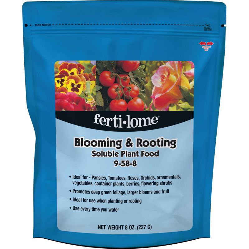 Ferti-lome Bloom &amp; Root Soluble Dry Plant Food 8 Oz.