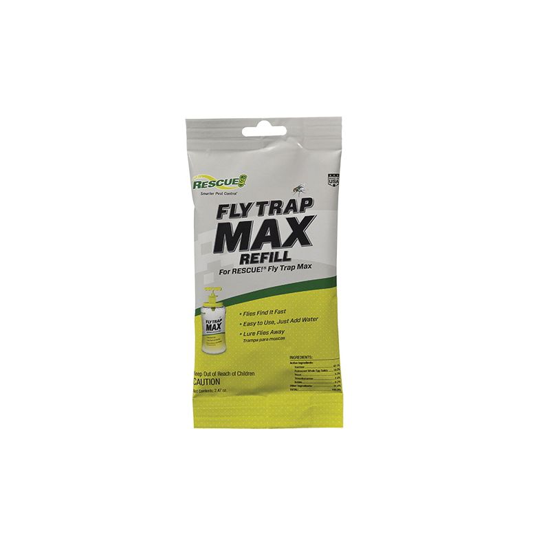 Buy Rescue Max FTMR-DB8 Fly Trap Refill, Powder, Musty Packet Brown