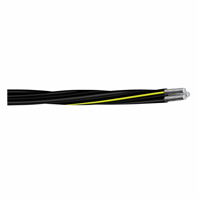 Southwire 4/0 4/0 2/0 URD Building Wire, #4/0 AWG Wire, 3 -Conductor, 500 ft L, Aluminum Conductor, Yellow Sheath