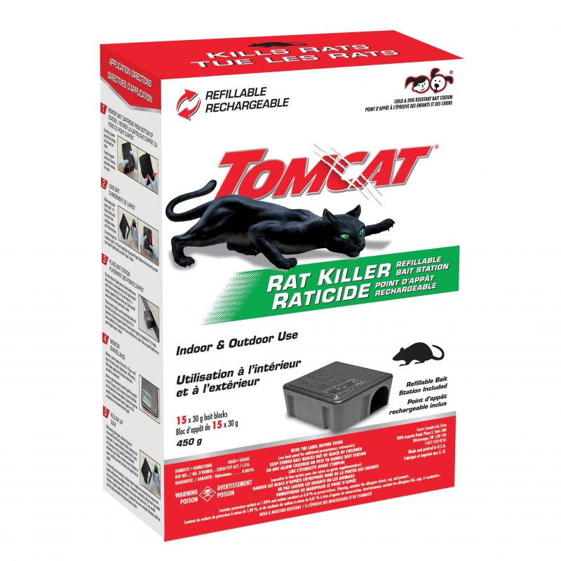 Buy Tomcat 0364110 Refillable Rat Killer/Bait Station