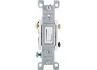 Leviton Grounded Quiet 3-Way Switch Contractor Pack White, 15 (Pack of 10)